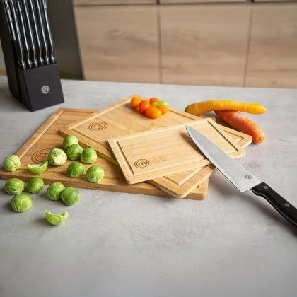 Tábua Corte Bambu MasterChef Retangular 34X23.5X1cm Tábua Corte Bambu MasterChef Retangular 34X23.5X1cm