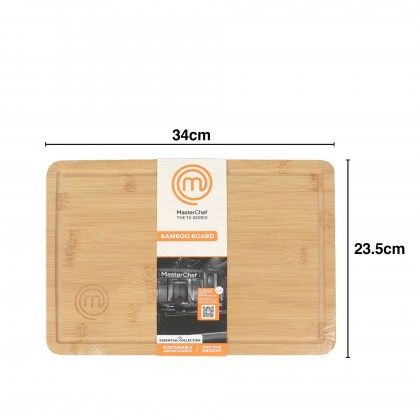 Tábua Corte Bambu MasterChef Retangular 34X23.5X1cm Tábua Corte Bambu MasterChef Retangular 34X23.5X1cm