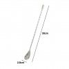 Colher Cocktail Inox 30X2.8cm