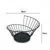 Fruteira Metal My Bar Redondo 28X18cm Fruteira Metal My Bar Redondo 28X18cm