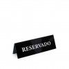 Placa Reservado Acrlico 15X5cm