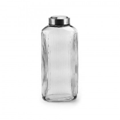 Garrafa Vidro Tampa Metal Sortido 1800ml 11.6X9.3X28cm