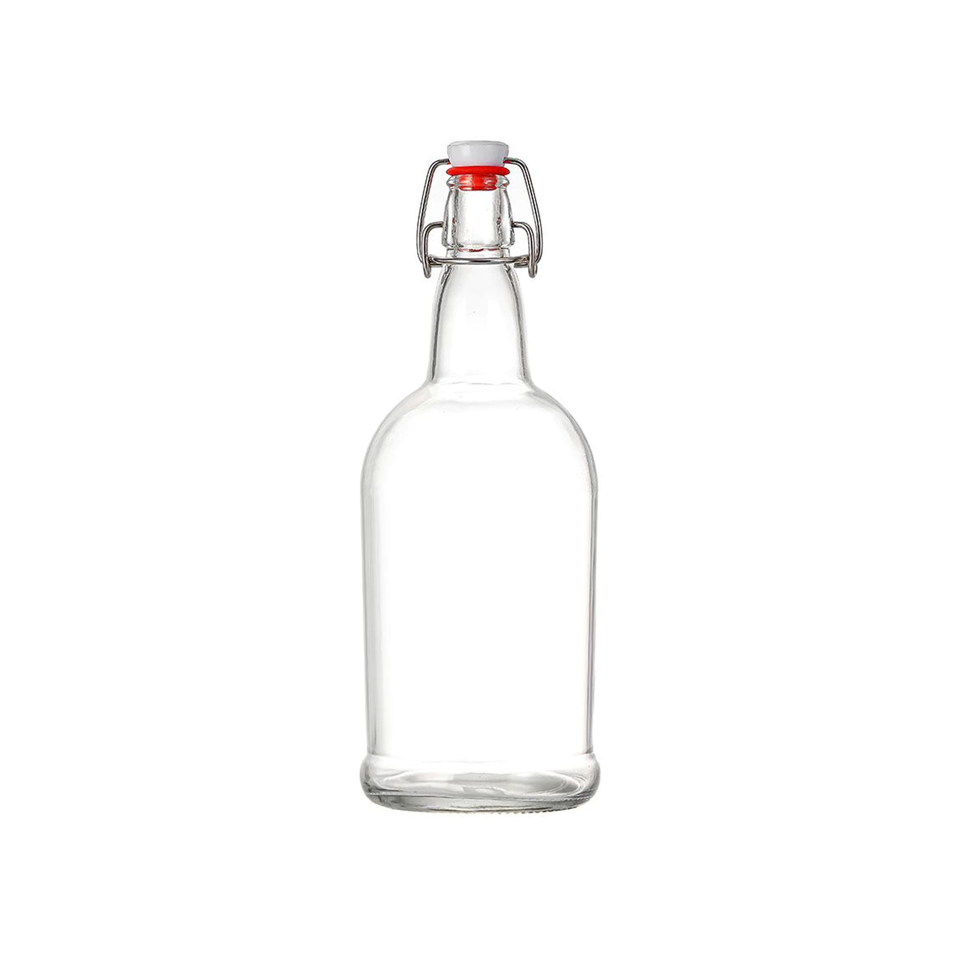 Garrafa Vidro Tampa Hermética 1000ml 9.8X28cm