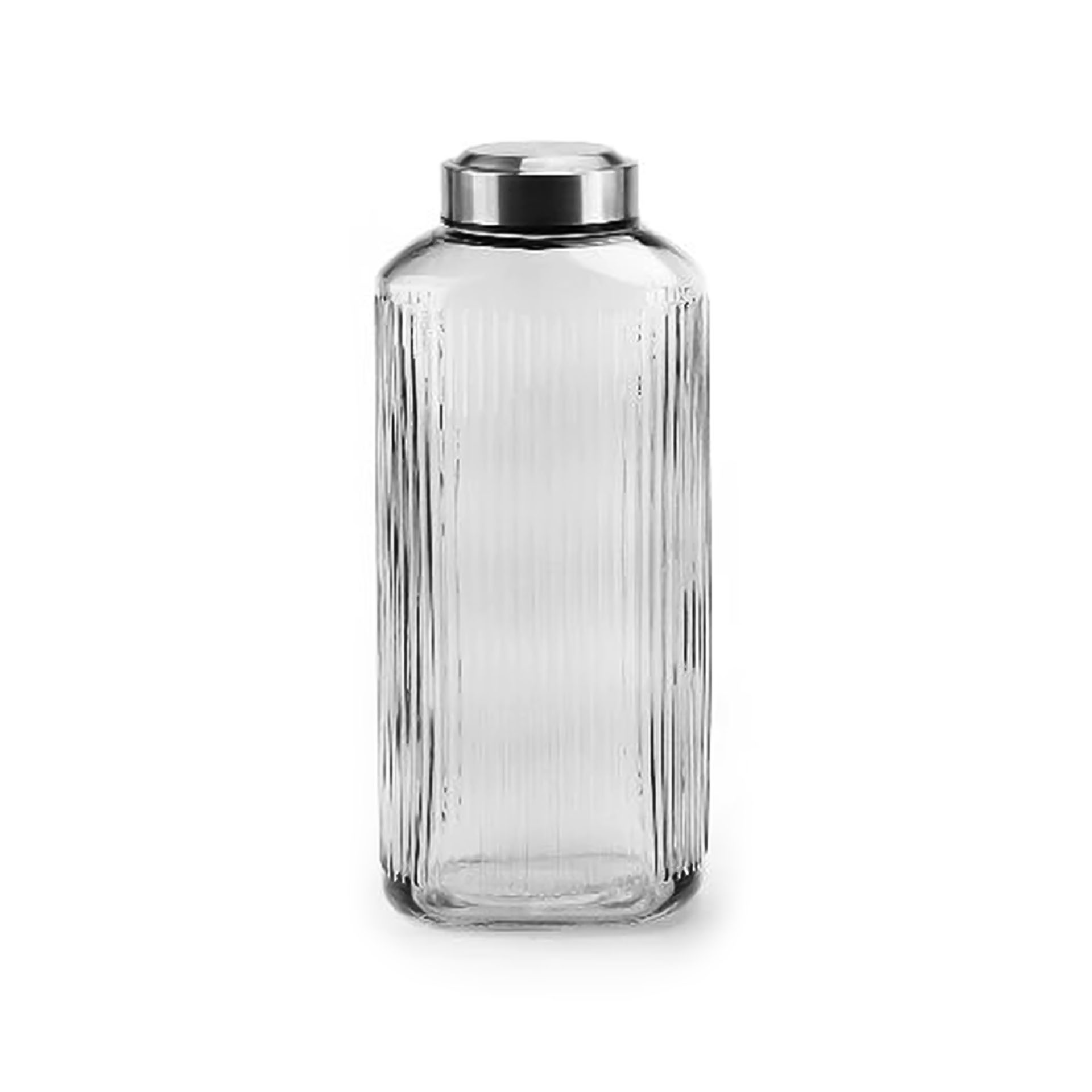 Garrafa Vidro Tampa Metal Sortido 1800ml 11.6X9.3X28cm