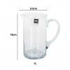 Jarro Vidro Toscana com Asa 1000ml 9.5X18cm