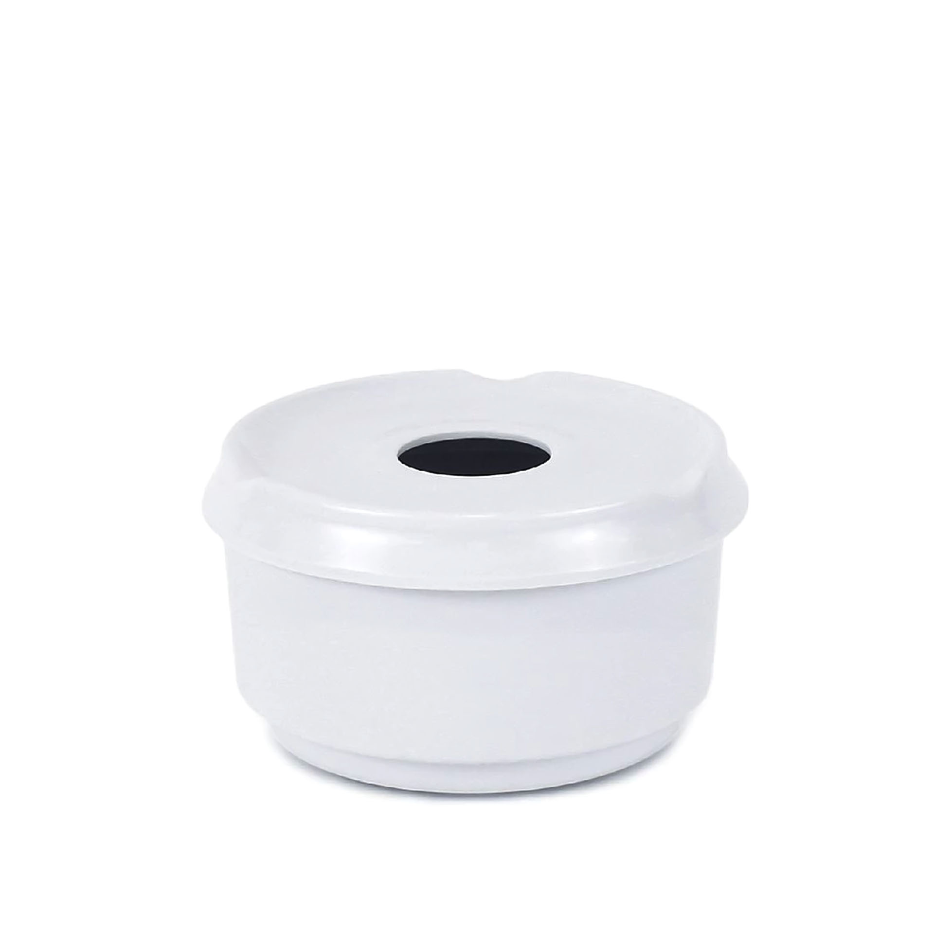 Cinzeiro Água Melamina Branco 11X6cm