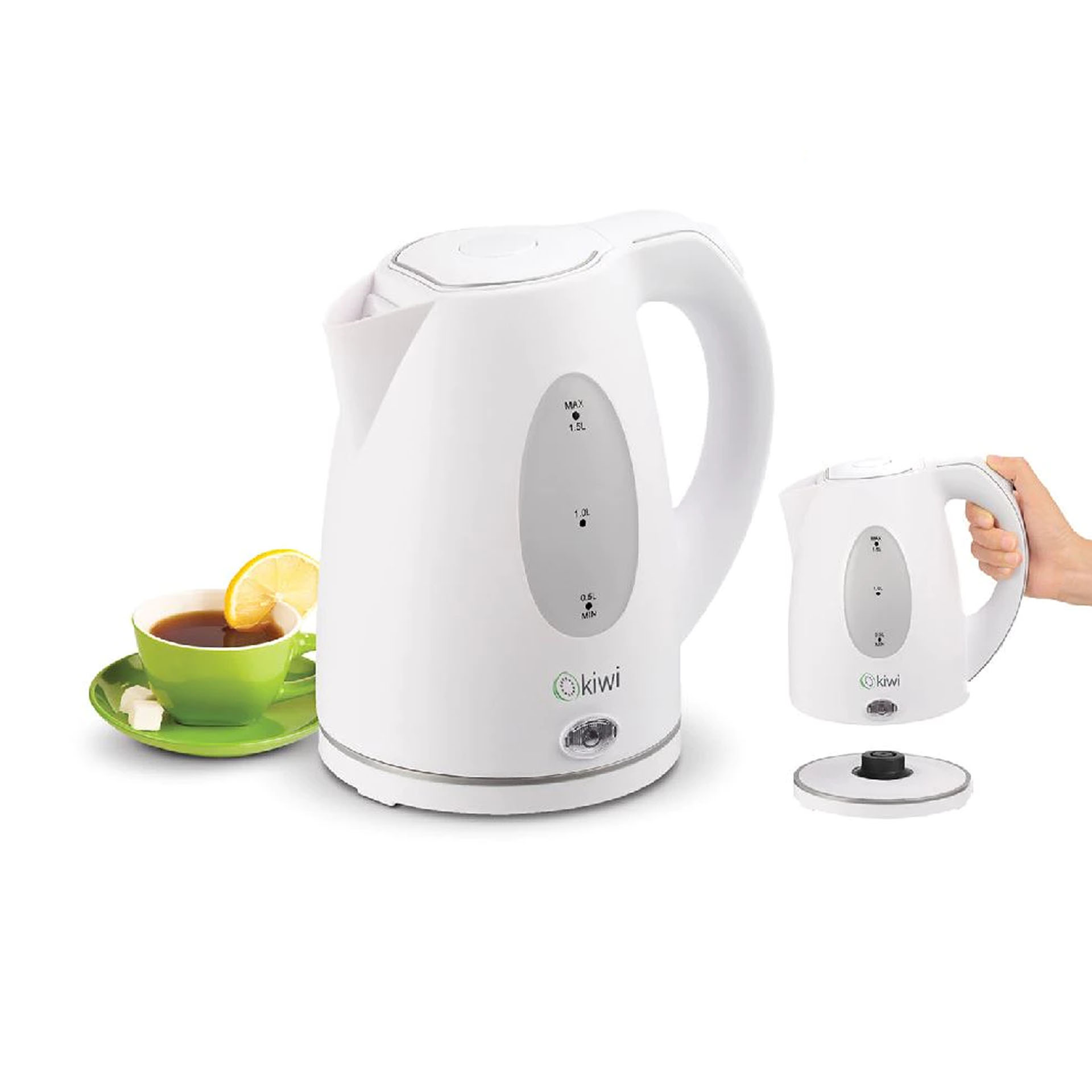 Fervedor Agua Elétrico Kiwi 2200W 1500ml