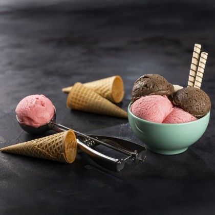 Colher Gelado Inox 22cm