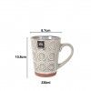 Caneca Porcelana Almudena 330ml 8.7X10.8cm