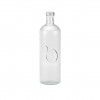 Garrafa Vidro Tampa Metal Gota 1600ml 9.8X32.5cm