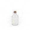 Garrafa Vidro Tampa Cortia Redonda 250ml 6.5X14cm