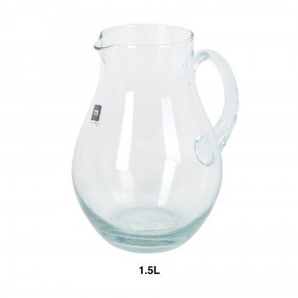 Jarro Vidro Lombardia com Asa 1500ml