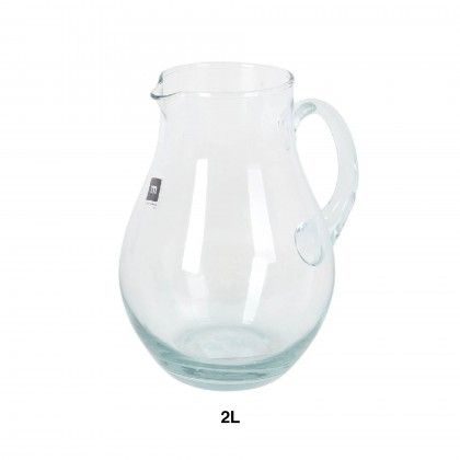 Jarro Vidro Lombardia com Asa 2000ml