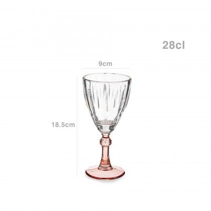 Copo Picotado Exotic com P Cafe 28cl Pack 6