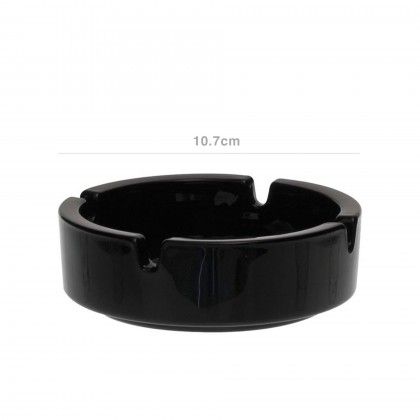 Cinzeiro Empilhvel Preto 10.7X3.5cm