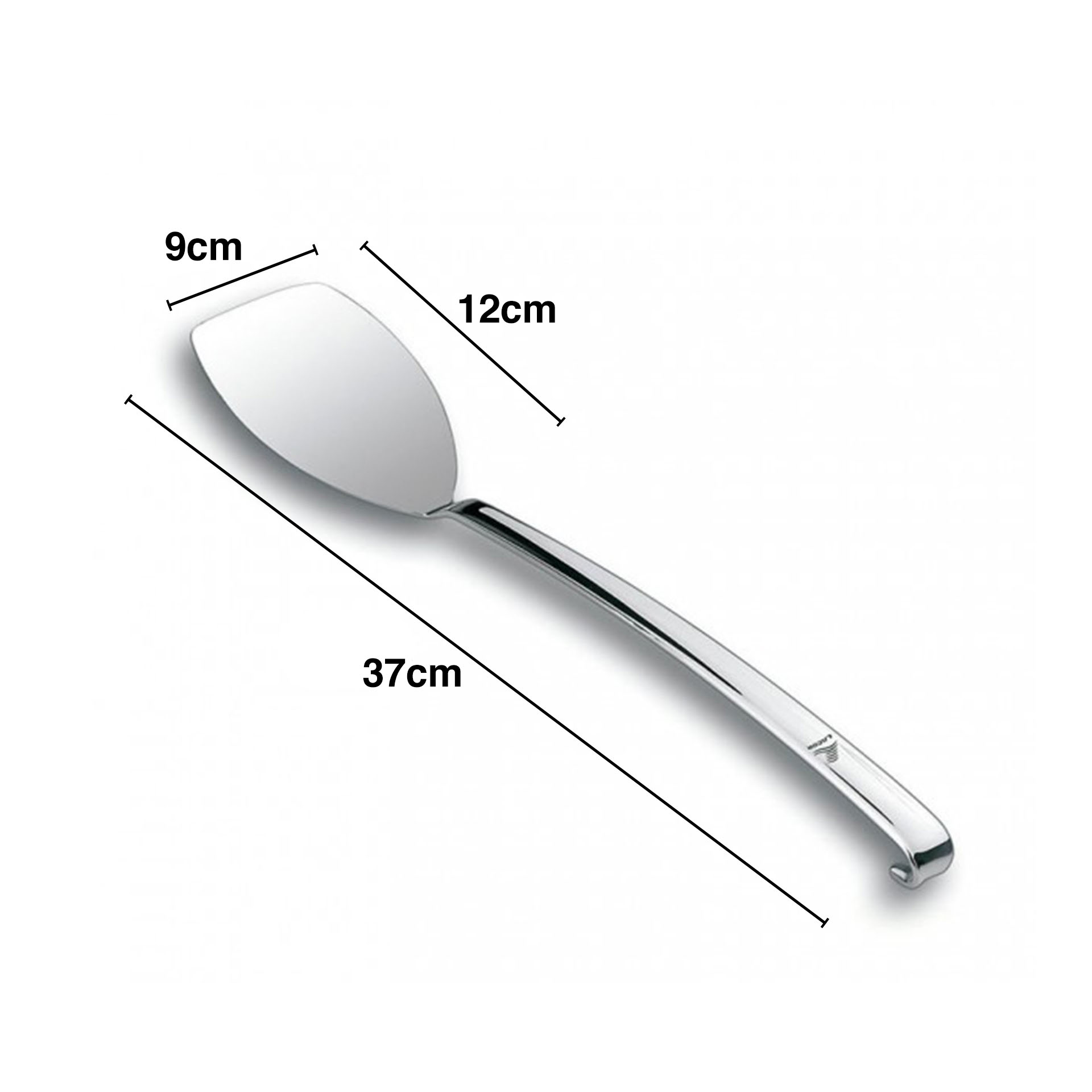 Espátula Inox Profissional 9X12X37cm