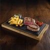 Tbua Madeira com Pedra 43X25cm