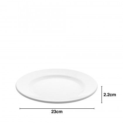 Prato Melamina Asami Ware Redondo 23X2.2cm