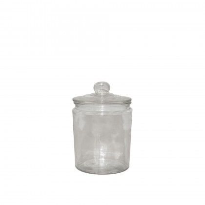 Frasco Vidro Redondo 960ml 10.5X12cm