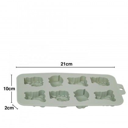 Forma Silicone para Bombons Animais 21X10X2cm