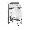 Dispensador Vidro com Torneira com Base 8L 13.8X30.8cm Dispensador Vidro com Torneira com Base 8L 13.8X30.8cm