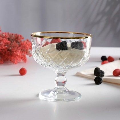 Ta�a Gelado Timeless Golden Touch 25cl Pack 2