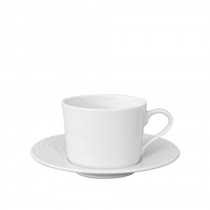 Ch�vena Ch� Waves com Prato 24cl 9X8cm