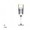Copo Flute Timeless Golden Touch 17.5cl Pack 4 Copo Flute Timeless Golden Touch 17.5cl Pack 4