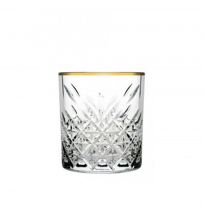 Copo sem P� Timeless Golden Touch Baixo 34.5cl Pack 4