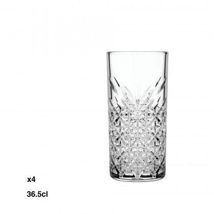 Copo sem P� Timeless Alto 36.5cl Pack 4