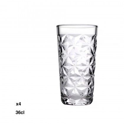 Copo sem P� Estrella Alto 36cl Pack 4