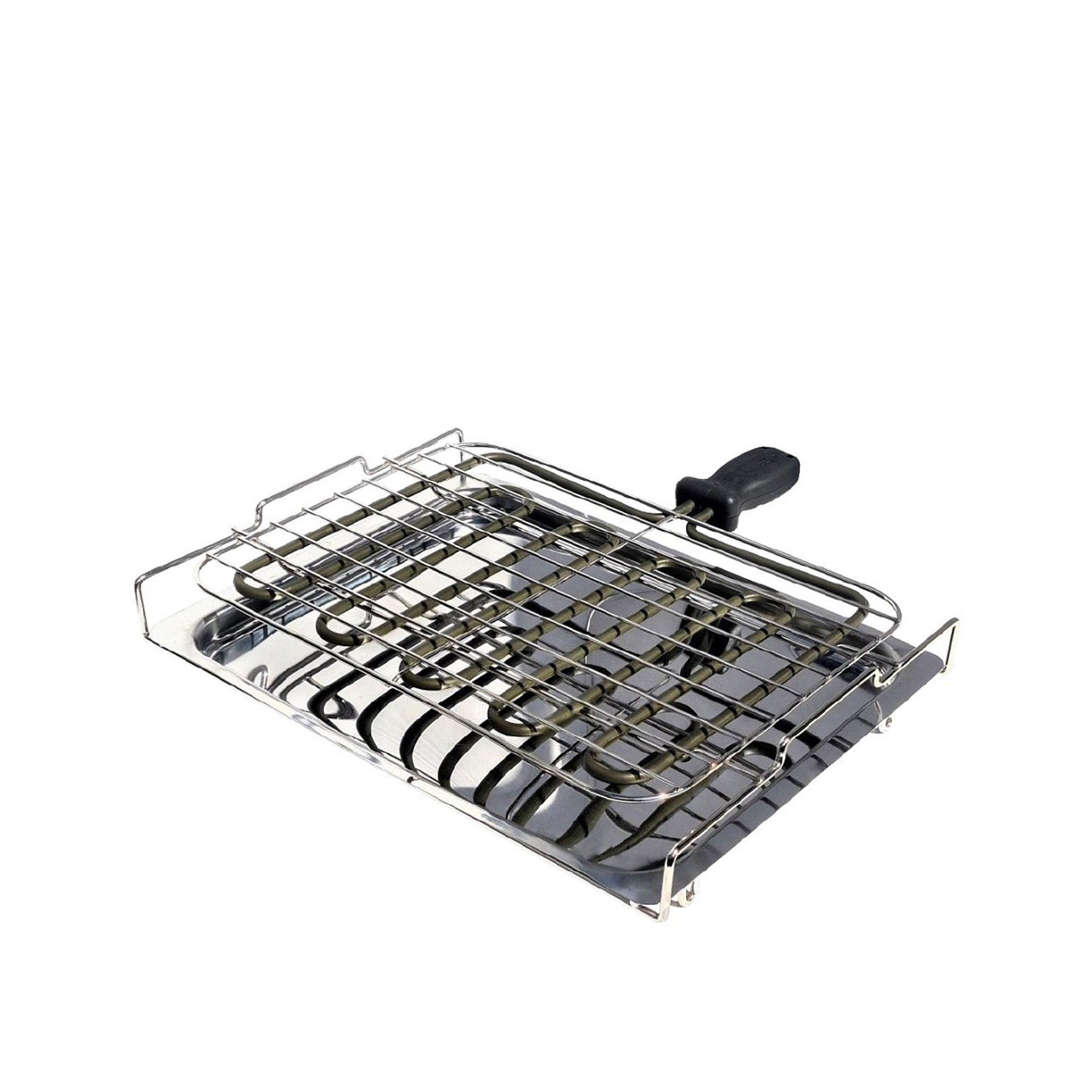 Grelhador Elétrico Inox 2400w 46X43X8cm