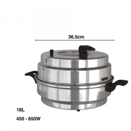 Forno Eltrico Alumnio Patusca XL 650w 18l 36.5cm
