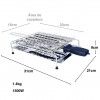 Grelhador Eltrico Inox 1500w 31X21X9cm
