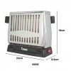 Torradeira Eltrica Inox Classic 550w 24X19X8.5cm