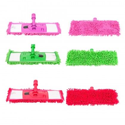 Mopa Franja Microfibra Pamex com Base 45cm Mopa Franja Microfibra Pamex com Base 45cm