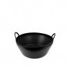 Selha Flex Reforada com Asas Preta 35L 55X50X27cm