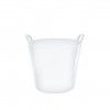 Selha Uso Alimentar Polietileno com Asas Branco 26L 35X34cm