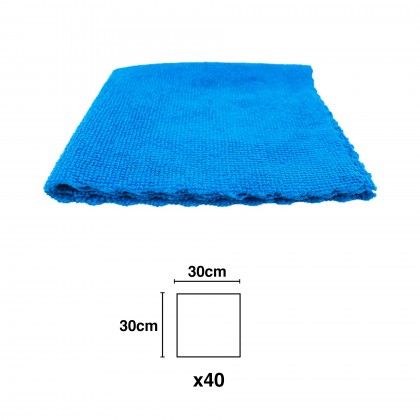 Pano Microfibra com Dispensador 30X30cm Pack 40