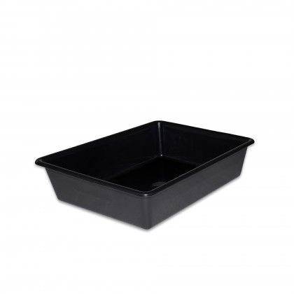 Bandeja Gaveta Plstico Preto 6L 36X27X9cm