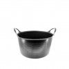 Selha Flex Polietileno com Asas Preta 30L 42X35X28cm