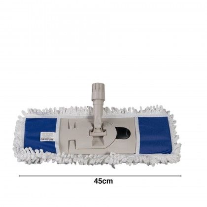 Mopa Franja Microfibra Pamex com Base 45cm