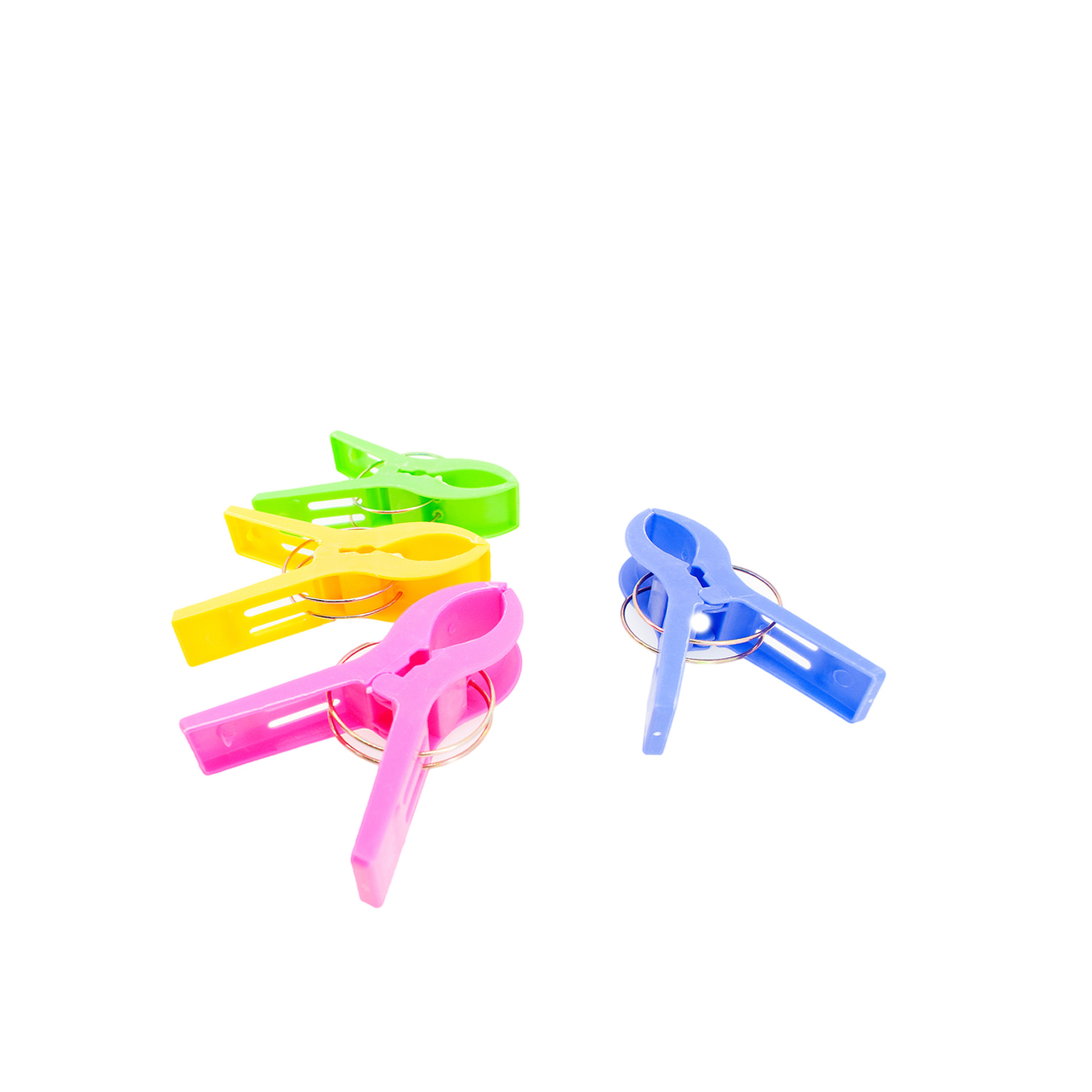 Mola Plástica Pamex Roupa Volumosa 11.5X8X2.5.cm Pack 4