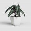 Vaso Siena Mate Branco 20cm