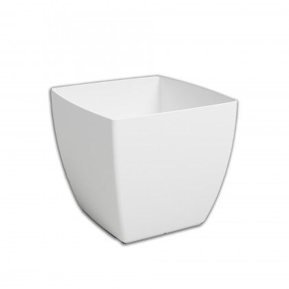 Vaso Siena Mate Branco 20cm