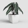 Vaso Siena Mate Branco 40cm