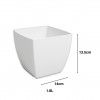 Vaso Siena Mate Branco 14cm