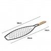 Grelha Churrasco Peixe Oval 58X35X14cm Grelha Churrasco Peixe Oval 58X35X14cm