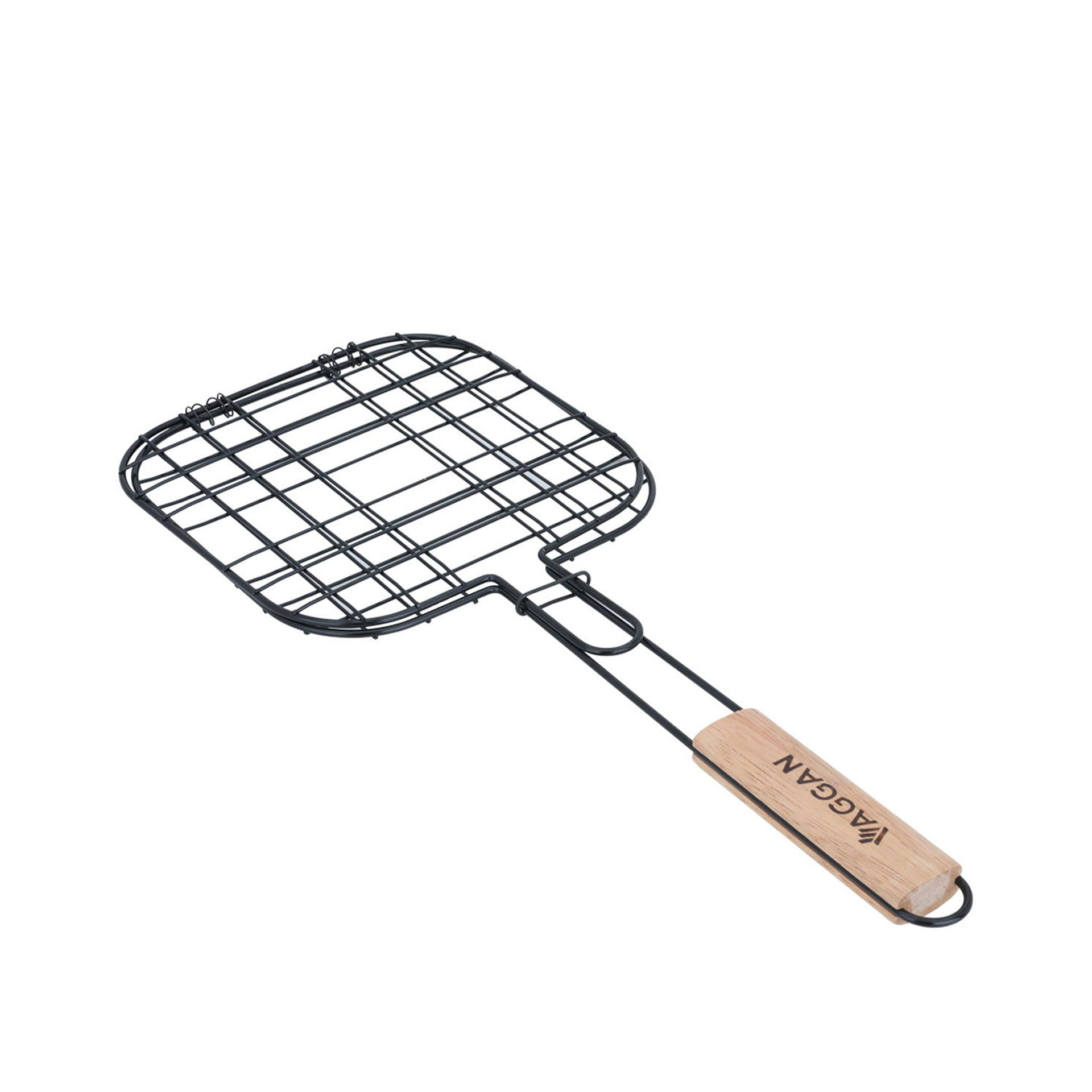 Grelha Churrasco Hambúrguer Quadrado 21X21cm