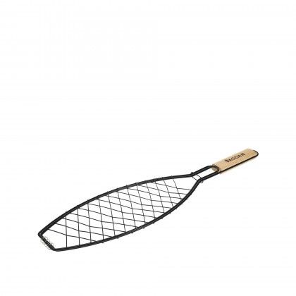 Grelha Churrasco Peixe Oval 58X35X14cm Grelha Churrasco Peixe Oval 58X35X14cm
